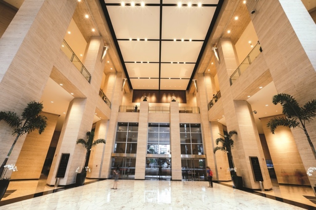 Central Lobby at The Enterprise Center