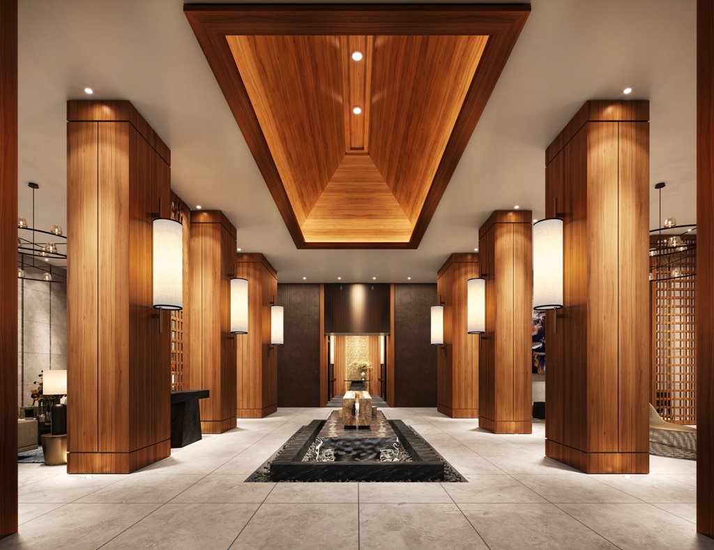 Main Lobby at Shang Residences at Wack Wack