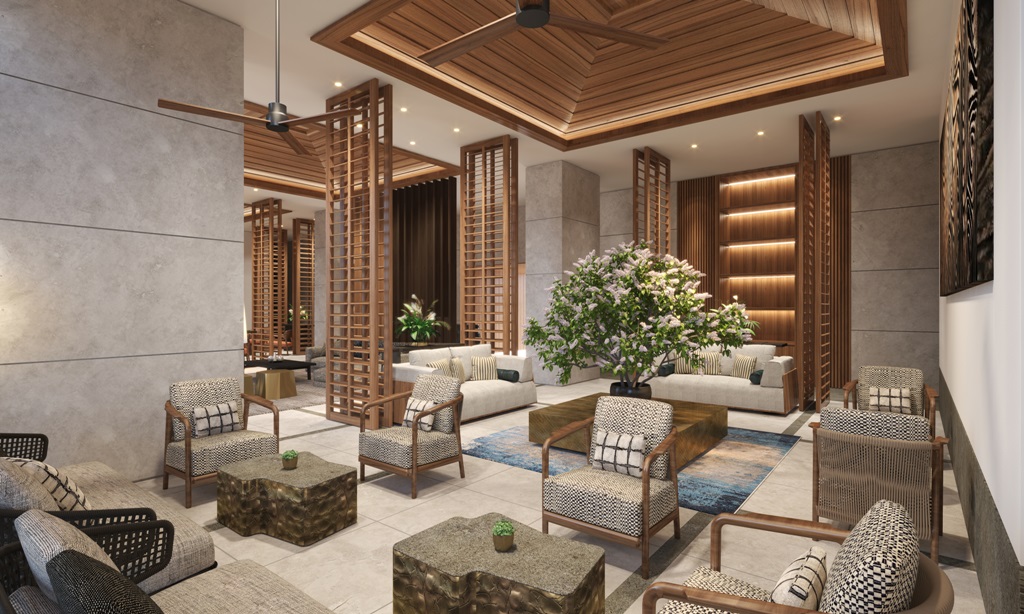 Residents' Lounge at Shang Residences at Wack Wack