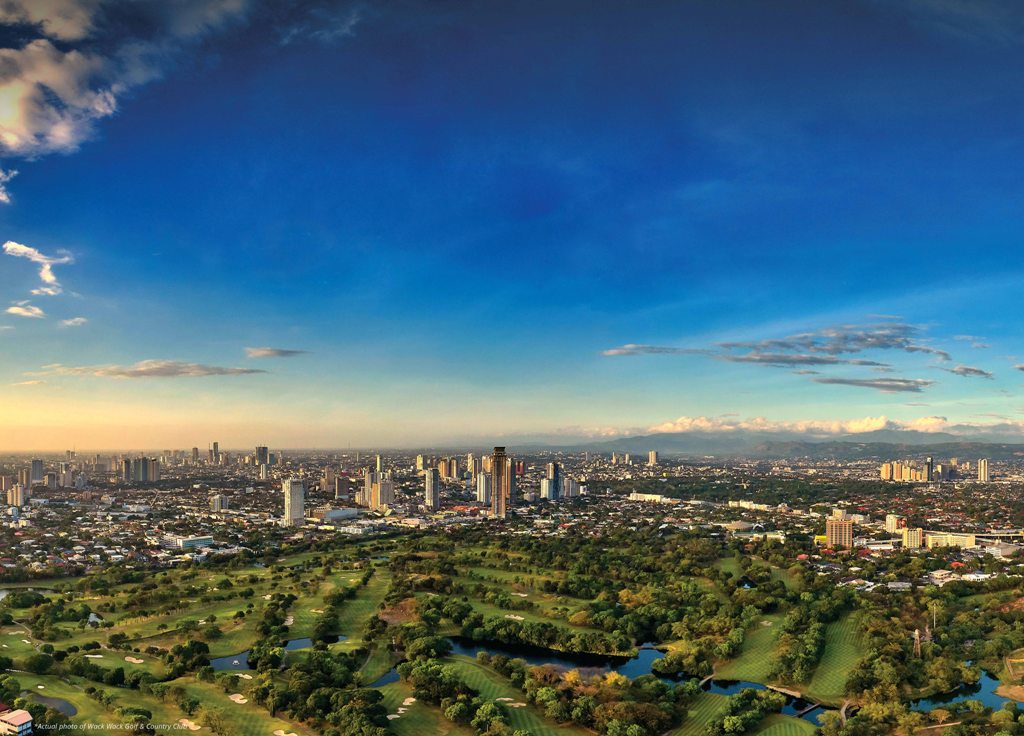 Skyline View of Shang Residences at Wack Wack