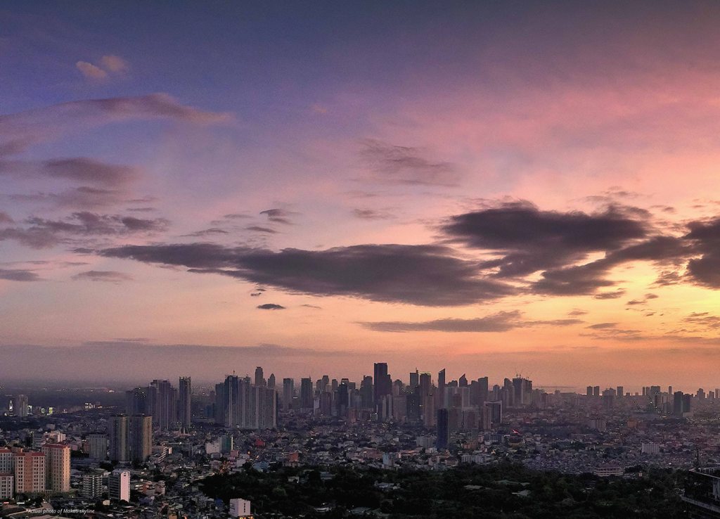 Skyline View of Shang Residences at Wack Wack