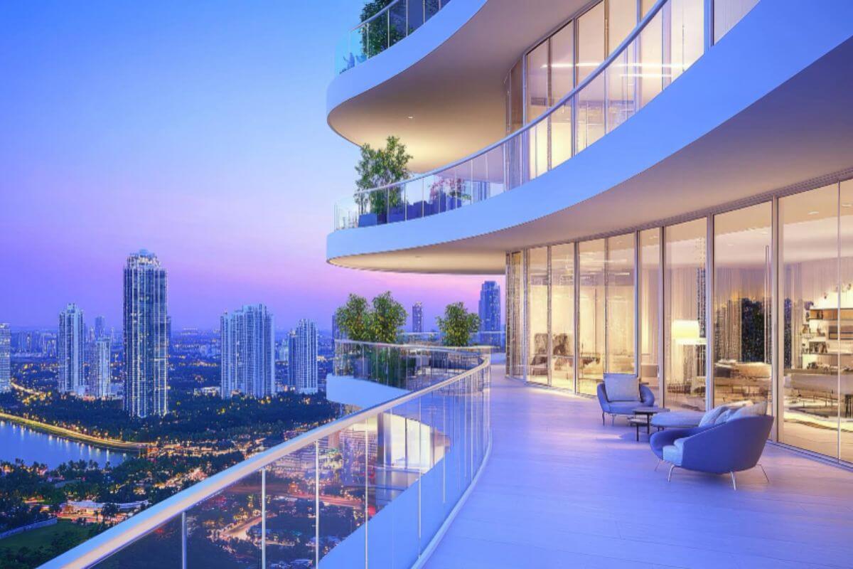 High-rise building in a prime location, highlighting prestigious urban positioning, modern architecture, and premium real estate appeal.