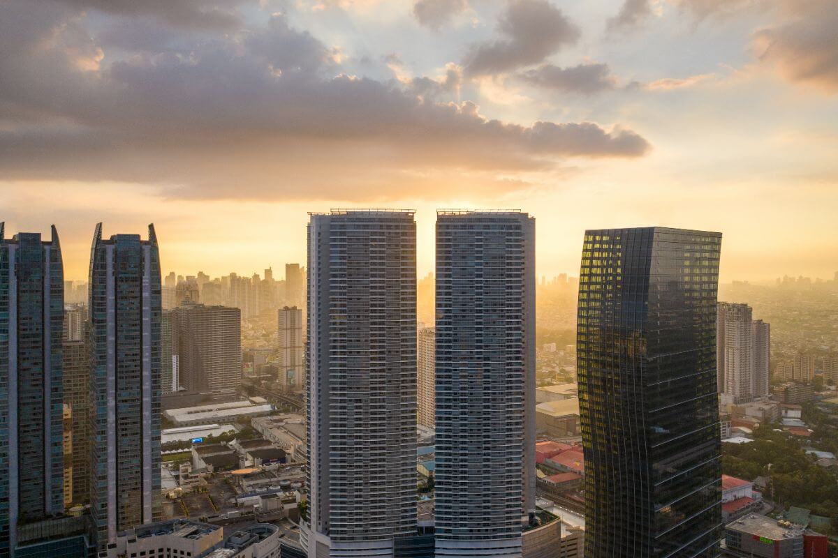 Luxury condominium towers in Metro Manila showing the role of developers in shaping prime urban residences
