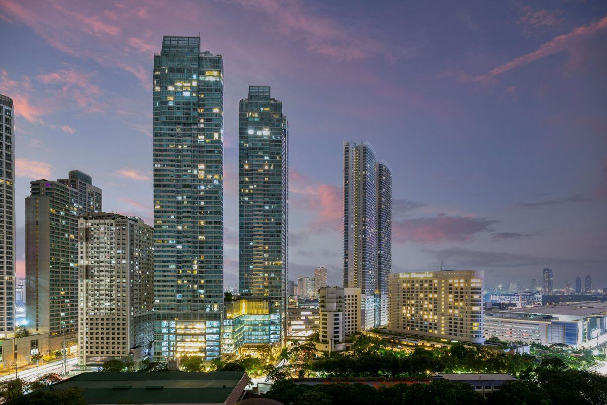 Metro Manila luxury condominium skyline highlighting upscale city living and award-winning real estate developments