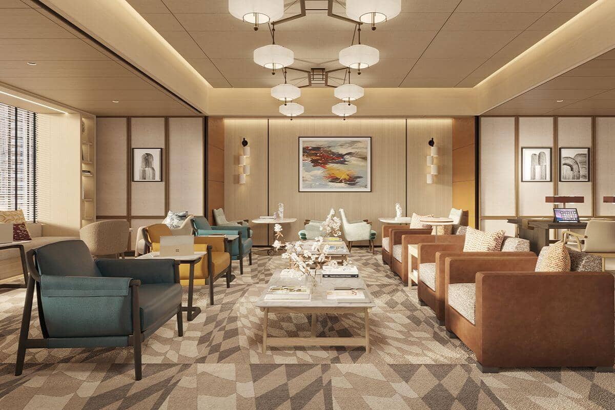 Elegant condominium lounge with premium furnishings and well-maintained common areas that support lasting property appeal